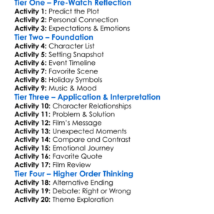 Dashing In December 2020 Worksheet Activity Booklet