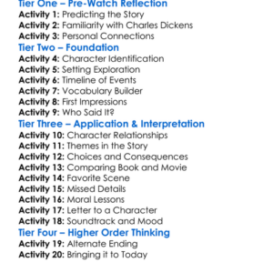David Copperfield 1983 Worksheet Activity Booklet