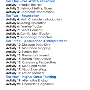 Dead For A Dollar 2022 Worksheet Activity Booklet
