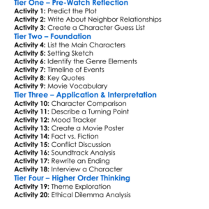Deadly Ex Next Door 2022 Worksheet Activity Booklet