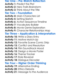 Deadly Heroes 1993 Worksheet Activity Booklet