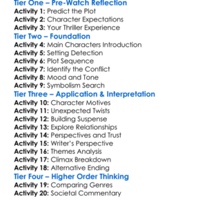 Deadly Illusions 2021 Worksheet Activity Booklet