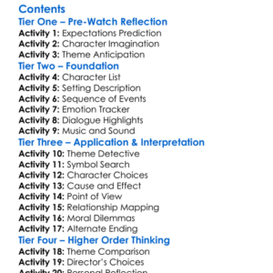 Deadly Virtues Love Honour Obey 2014 Worksheet Activity Booklet