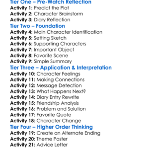 Dear Dumb Diary 2013 Worksheet Activity Booklet