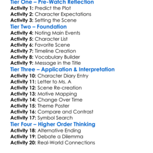 Dear Ms A Revolution In Print 2025 Worksheet Activity Booklet