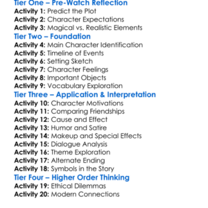 Death Becomes Her 1992 Worksheet Activity Booklet