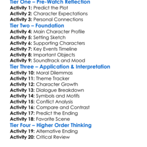 Deep Cover 2025 Worksheet Activity Booklet