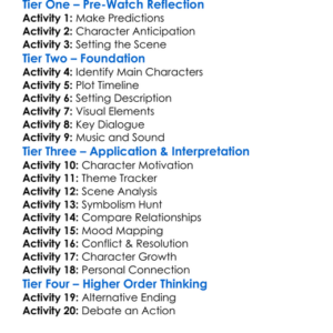 Deep Water 2022 Worksheet Activity Booklet