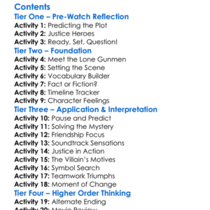 Defenders Of Justice The Story Of The Lone Gunmen 2005 Worksheet Activity Booklet