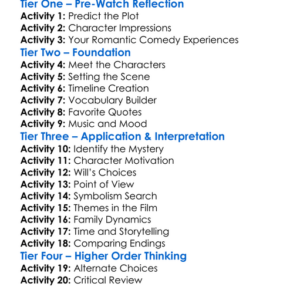 Definitely Maybe 2008 Worksheet Activity Booklet