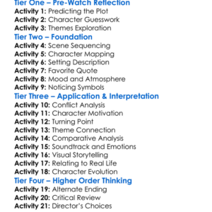 Deliver Us 2023 Worksheet Activity Booklet