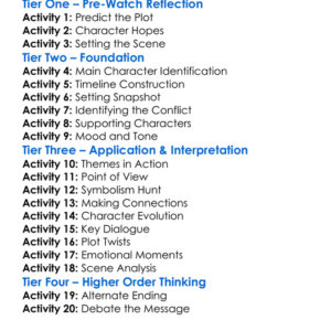 Demise 2024 Worksheet Activity Booklet