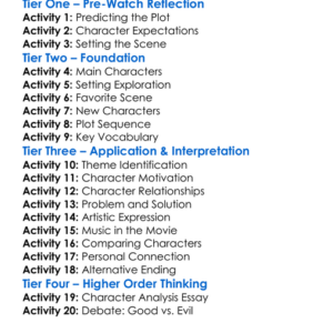 Descendants 3 2019 Worksheet Activity Booklet