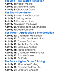 Desperado 1995 Worksheet Activity Booklet