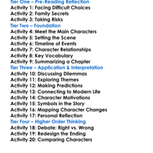 Desperate Remedies Thomas Hardy Worksheet Activity Booklet