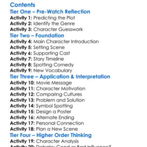 Deuce Bigalow European Gigolo 2005 Worksheet Activity Booklet