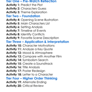 Diablo 2025 Worksheet Activity Booklet