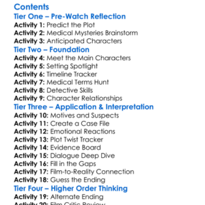 Diagnosis Murder Diagnosis Of Murder 1992 Worksheet Activity Booklet