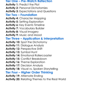 Dichotomy 2017 Worksheet Activity Booklet