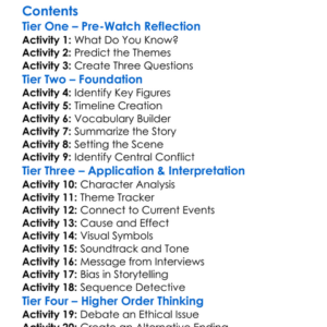 Divide And Conquer The Story Of Roger Ailes 2018 Worksheet Activity Booklet