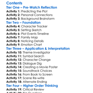 Dont Lets Go To The Dogs Tonight 2025 Worksheet Activity Booklet