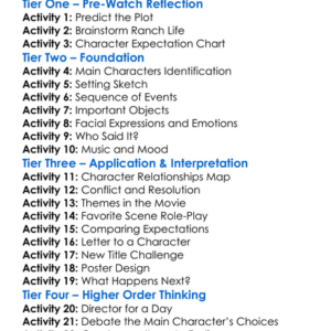 Double Eagle Ranch 2018 Worksheet Activity Booklet