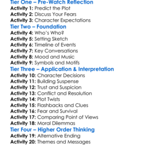 Down 2019 Worksheet Activity Booklet