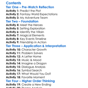 Dragonlance Dragons Of Autumn Twilight 2008 Worksheet Activity Booklet