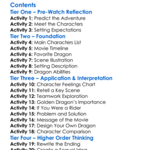 Dragons Rescue Riders Hunt For The Golden Dragon 2020 Worksheet Activity Booklet