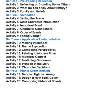 Dragons Teeth Upton Sinclair Worksheet Activity Booklet