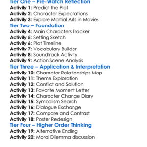 Dragonwolf 2013 Worksheet Activity Booklet