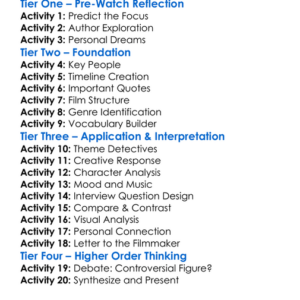 Dreams With Sharp Teeth 2008 Worksheet Activity Booklet