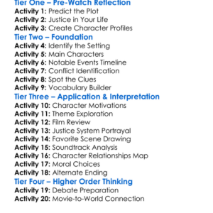 Due Justice 2023 Worksheet Activity Booklet