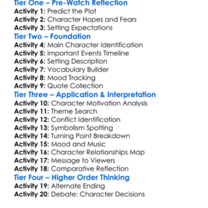 Dying In Plain Sight 2024 Worksheet Activity Booklet