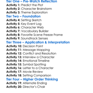 Echo Valley 2025 Worksheet Activity Booklet