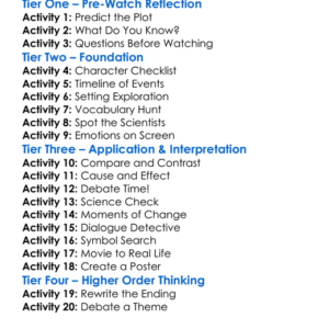 Eddington 2025 Worksheet Activity Booklet