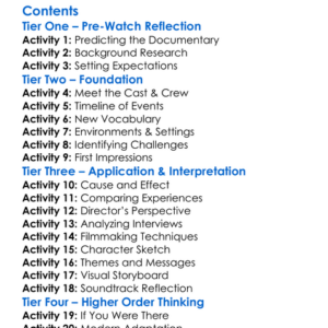 Embracing Chaos Making The African Queen 2010 Worksheet Activity Booklet