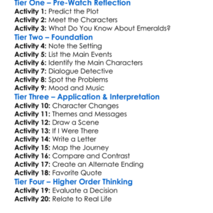 Emerald Run 2020 Worksheet Activity Booklet