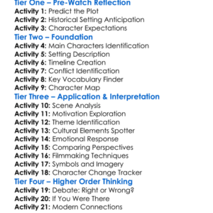 Enemy Within 2019 Worksheet Activity Booklet