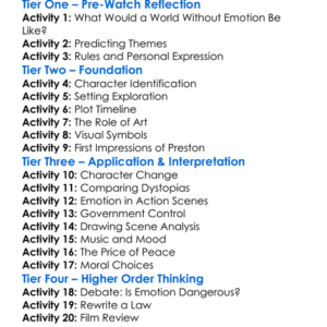 Equilibrium 2002 Worksheet Activity Booklet