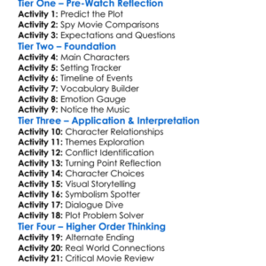 Erased 2012 Worksheet Activity Booklet