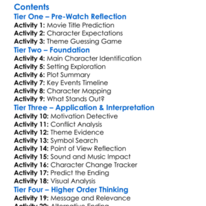 Eve Set The Balls Of Corruption Rolling 1982 Worksheet Activity Booklet