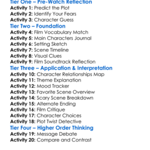 Evil Tales 3 The Final Chapter 2003 Worksheet Activity Booklet