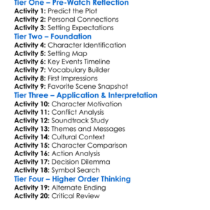 Extraction 2020 Worksheet Activity Booklet