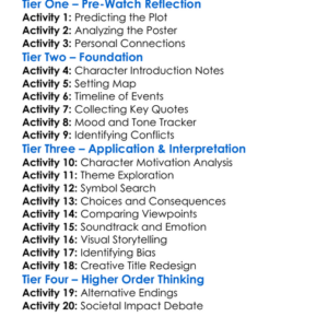Extremist 2025 Worksheet Activity Booklet