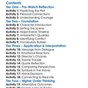 Faith Under Fire The Antoinette Tuff Story 2018 Worksheet Activity Booklet