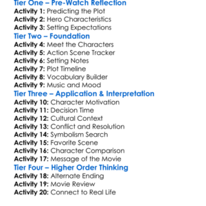 Falcon Rising 2014 Worksheet Activity Booklet