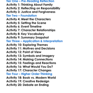 Falkner Mary Shelley Worksheet Activity Booklet