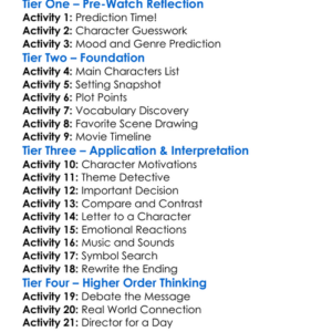 Fall To The Top 2025 Worksheet Activity Booklet