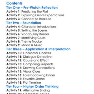 Fallen Angels Murder Club Heroes And Felons 2022 Worksheet Activity Booklet